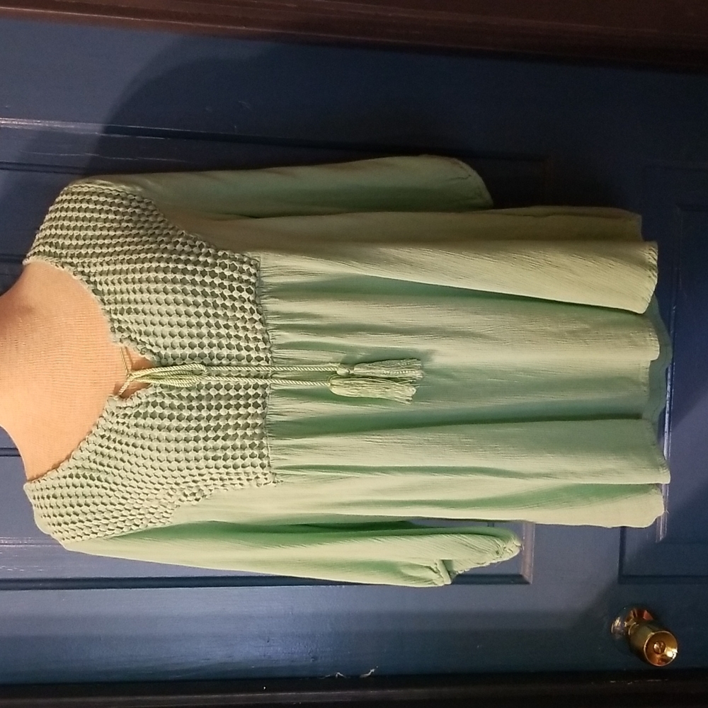 Super cute top - one world  size 1x